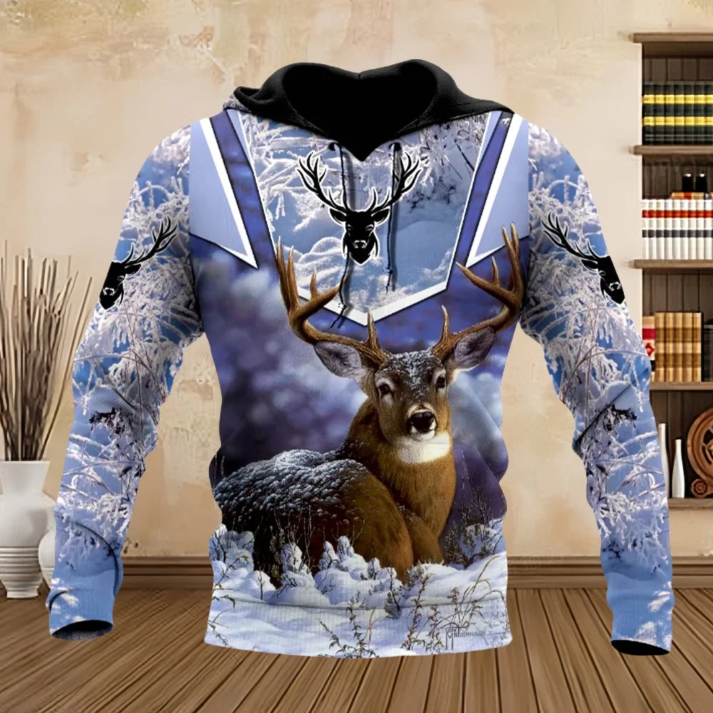 Hoodie Deer & Moose-2