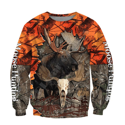 Hoodie Moose Top-O