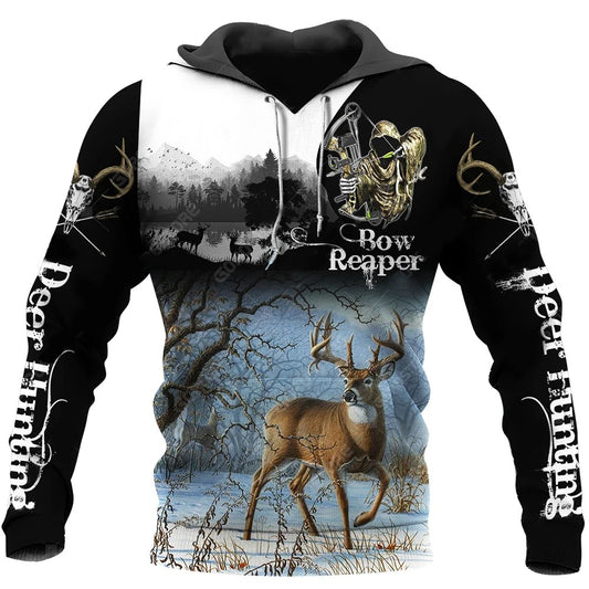 Unique Hoodie/Zipper Bow Reaper