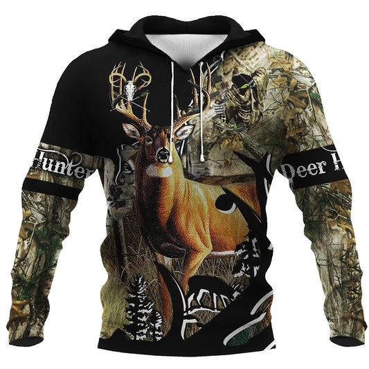Hoodie Deer Majestueux