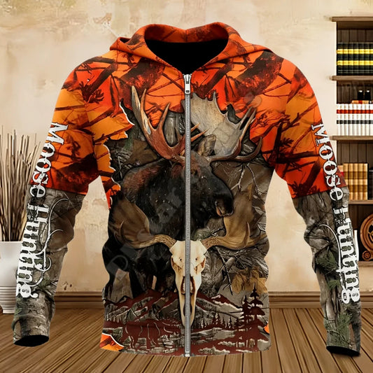 Zipper Hoodie Top-O