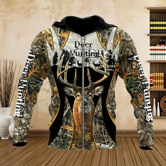 Zipper Hoodie L'Oeil